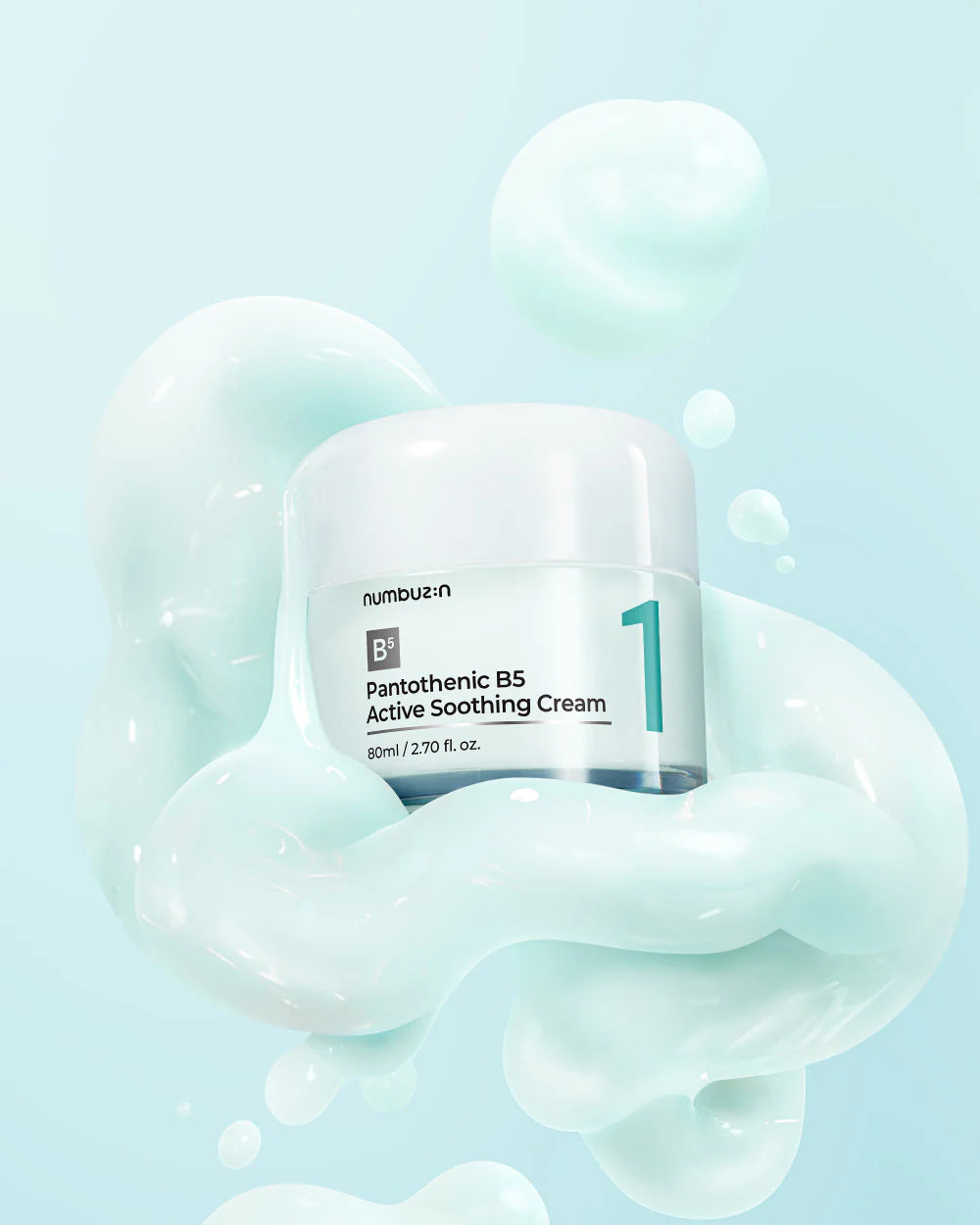 Numbuzin - No.1 Pantothenic B5 Active Soothing Cream