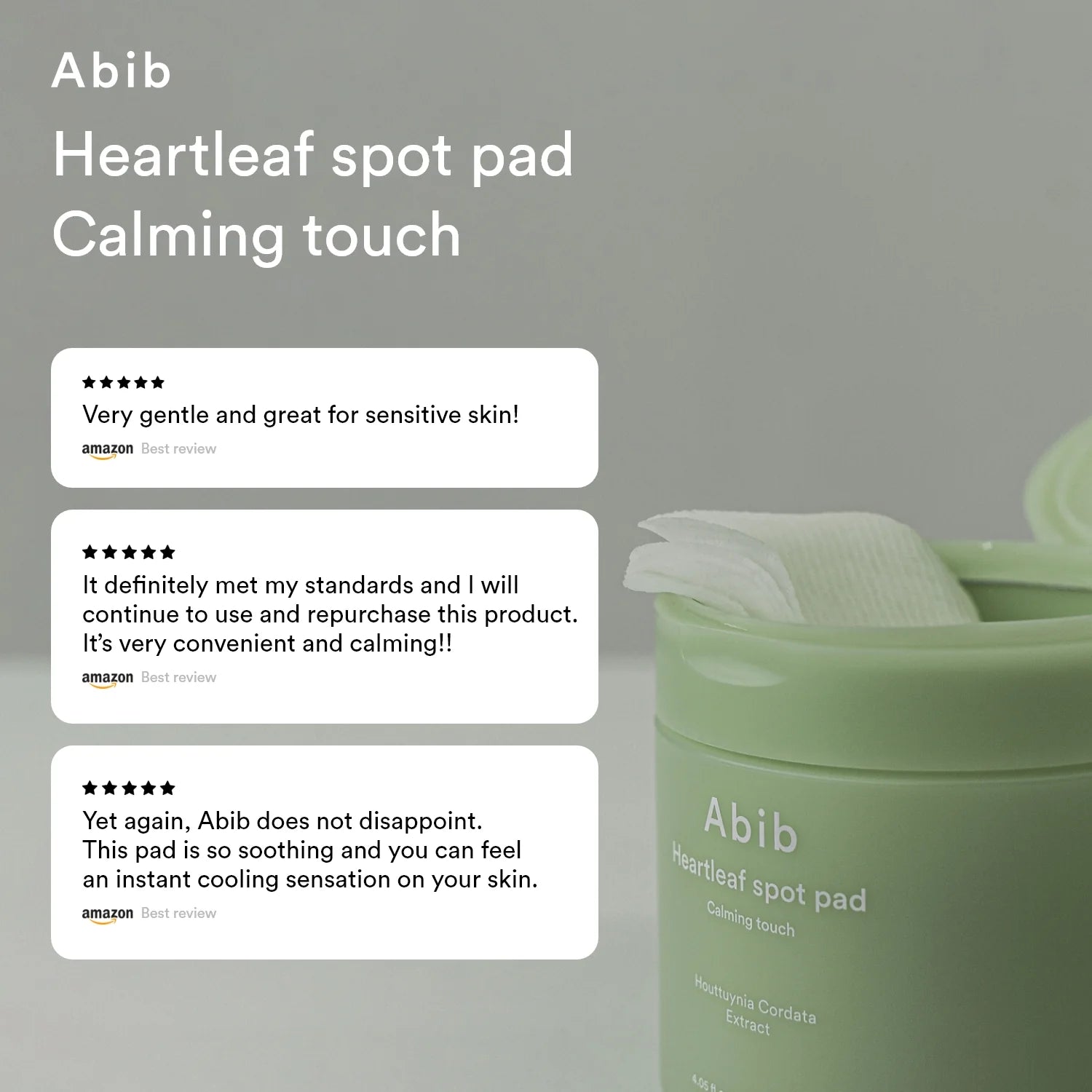 Abib - Heartleaf Spot Pad Calming Touch