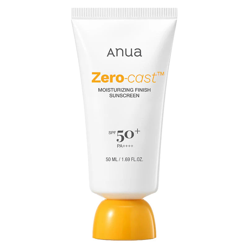 ANUA - Zero-Cast Moisturizing Finish Sunscreen 50mL