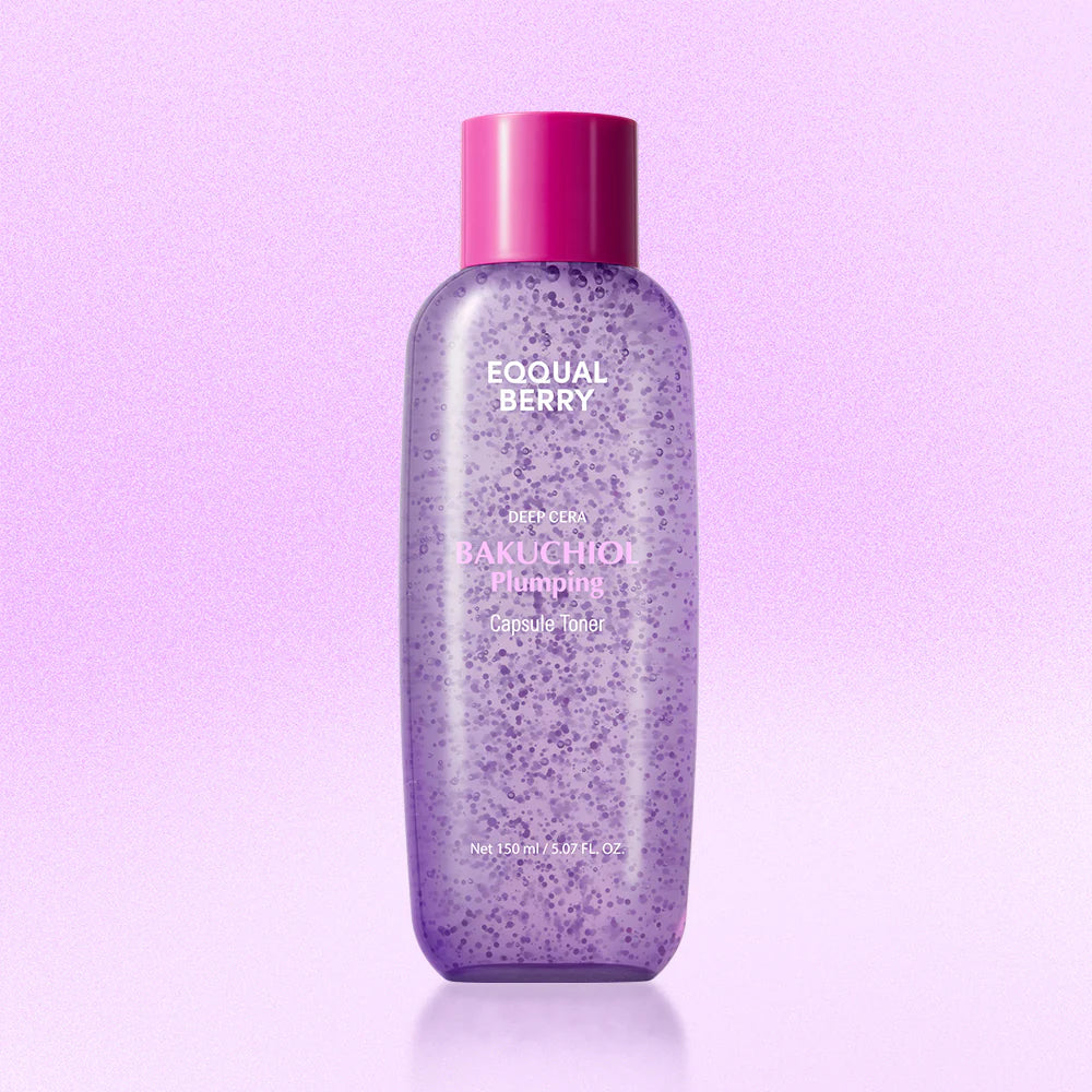 EQQUALBERRY - Bakuchiol Plumping Capsule Toner