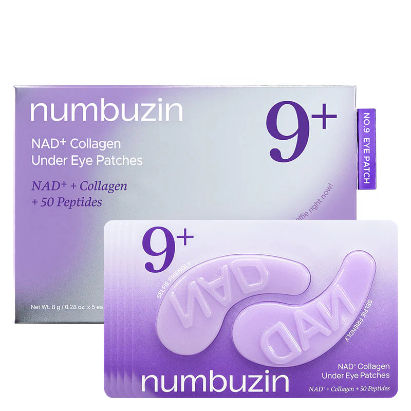 Numbuzin - No.9 NAD+ Collagen Under Eye Patches