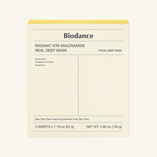 Biodance - Radiant Vita Niacinamide Real Deep Mask