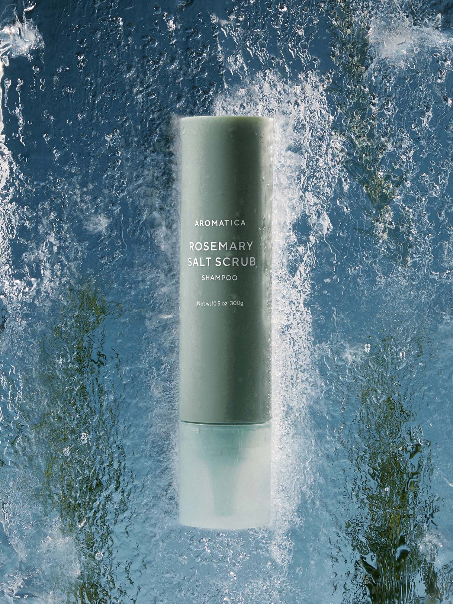 AROMATICA - Rosemary Salt Scrub Shampoo