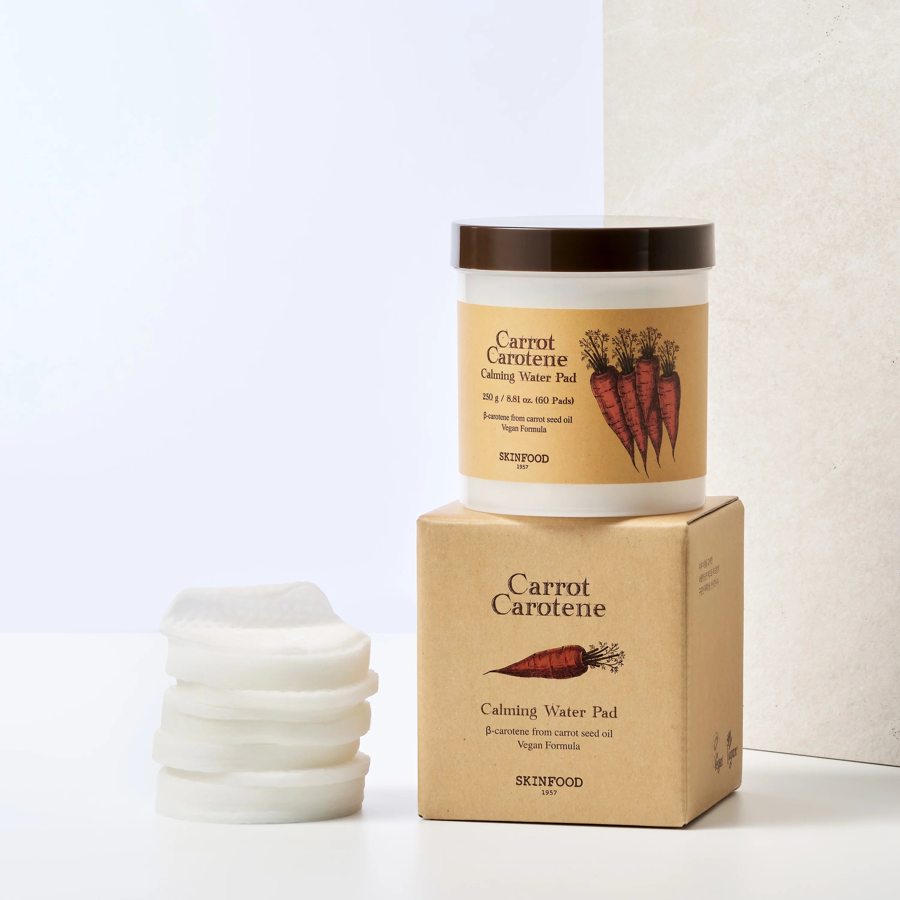 SKINFOOD - Carrot Carotene Calming Water Pad